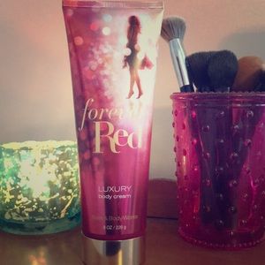 DISCONTINUED “forever red” body cream